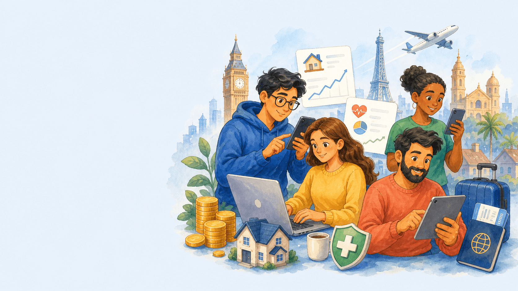 People using CalculateBetter tools for finance, health, home and travel decisions